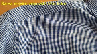 Pánská slim kostičkovaná košile F&F/41-L/2x58cm - 6