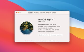 Macbook Air 2014 I5 4GB RAM 128GB SSD (Stav 7,5/10) - 6