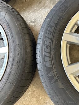 Prodám použitou letní sadu Mazda 5x114,3 205/60/16 - 6