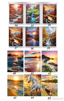 DIY Diamond painting Diamantové malování 30x40 - 6