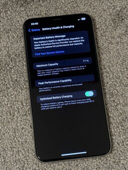 iPhone XS Max 256 GB Silver - 6