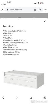 Postel Brimnes 80/200 - 6