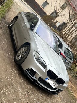 Podprahove lišty pro BMW F10 F11 - Černý Lesk - 6
