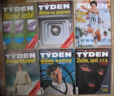 Prodám časopis Týden - rok 1997 - 6