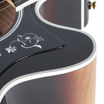 Takamine EF-450C-TT Brown Sunburst with case - 6