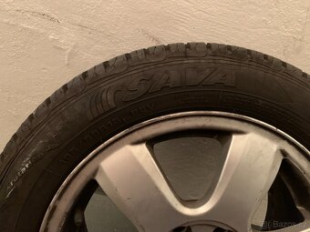 Prodám alu kola s pneu 195/55 R15 - 6