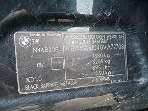 BMW E90 318i N46B20B motor nastrojený - 6