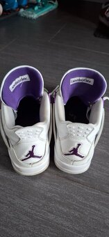 Prodám boty Air Jordan 4 Purple metallic velikost 42 - 6