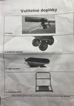 Kolečka AKU s pohonem - 6