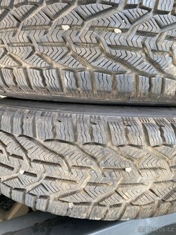 Plechové disky 15” 5x98 a zimní pneu 185/65/R15 - 6