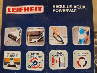Aku vysavač a mop LEIFHEIT REGULUS Aqua PowerVac - 6