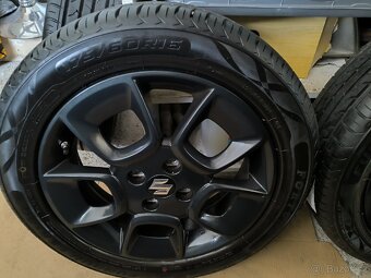 Alu kola Suzuki Ignis 4x100 r16 Originál, NOVÉ pneu8mm+TPMS - 6