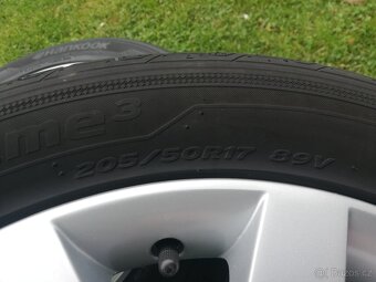 alu Škoda Octavia 3,letní 205/50/17 - 6