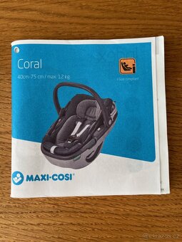 Maxi Cosi Coral + Maxi Cosi FamilyFix 3 - 6