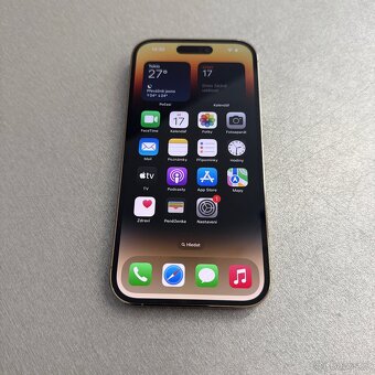 iPhone 14 Pro 128GB zlatý, bez škrábance, rok záruka - 6