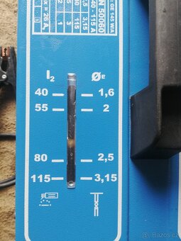 SVÁŘEČKA, trafo GUDE GE 145 W/A, včetně elektrod různé síly, - 6