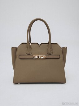 Luxusní kožená kabelka značky LÚNA model LINNÉA - 6