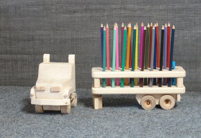 Nákladní auto - držák pastelek - 6