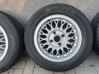 BBS 14" 4x108 Audi 80/90 - zánovní pneu - 6
