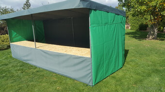 Prodejní stánek 200x400cm kompletní - 6
