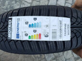 Dacia Renault zimni komplet 4x100 R15 + 185/65/15 - 6