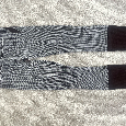 Úpletové -legins kalhoty hnede - 6