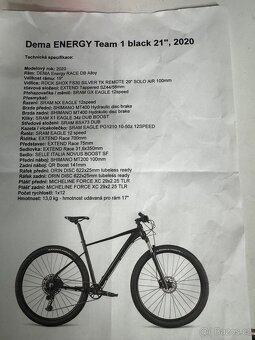 Prodám Kolo Dema ENERGY Team 1 - 6