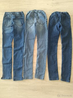 Slim fit džíny vel. 152 Name it - střední modrá - 6