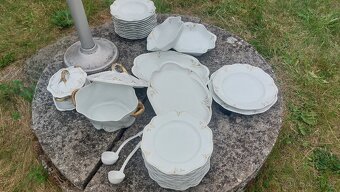 Starý porcelán - zlaťák - 6