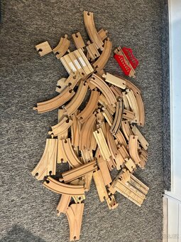 Velká krabice dřevěné vláčkodráhy (Brio / Playtive) - 6