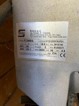 Dieselový nouzový generátor SDMO typ DX 10015TE - 6