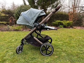Kočárek CYBEX Gold Balios S Lux Taupe Stormy Blue - 6