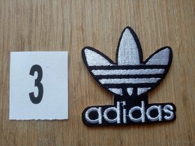 Nabízím k prodeji nažehlováky-nášivky LOGA adidas - 6