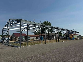 OCELOVA KONSTRUKCE HALY- MONTOVANÁ HALA 12x 30x 6m - 6
