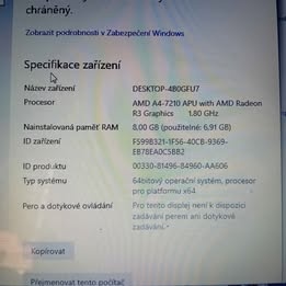 Notebook Lenovo – AMD A4 / 8 GB RAM / 1 TB HDD / 4 GB grafik - 6