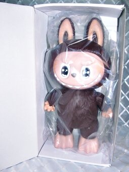 😸TM. HNĚDÁ LAFUFU STYL LABUBU,KLOUBOVÁ MAXI FIGURKA 38 cm - 6
