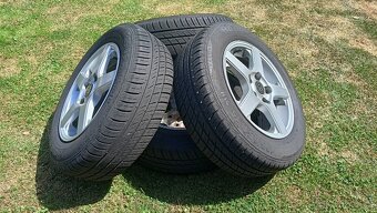ALU disky + pneu BARUM 195/65,R15,91H - 6