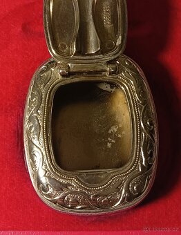 vintage kapesní popelník Ges. Gesch. Cortina. - 6