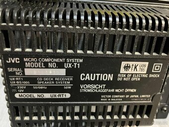 JVC UX-T1 mini hifi věž+repro+d.o. 1994 - 6