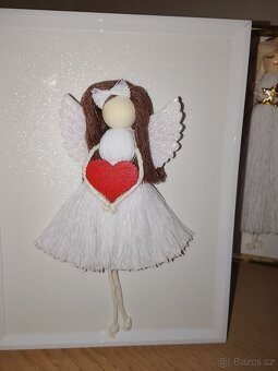 Anděl strážný/Velká andělka v rámečku - 6