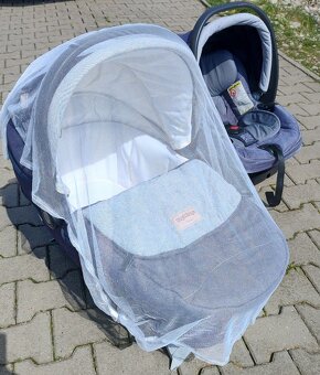 Kočárek Peg Pérego GT3, trojkombinace, Jeans varianta - 6