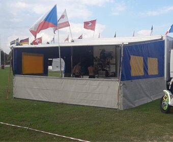 Velký předstan 6x4m hliníková konstrukce - 6