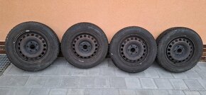 Continental 195/65 R15 , 5x112 zimní plechy - 6