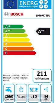 Myčka Bosch 6 serie 45cm uzka - 6