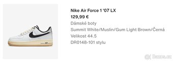 Nike Air Force `07 LX 44,5 - 6
