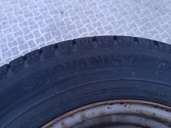 195/70 R15C zimní 2ks 9-10 mm + disk Transt - 6