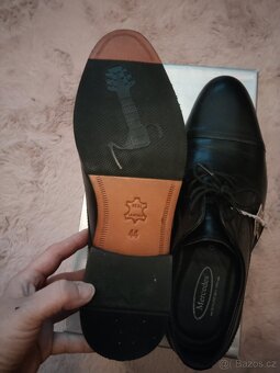 Mercedes pánské nové společenské kožené boty velikost 44 - 6