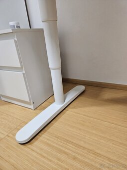 IKEA Bekant – elektrický polohovateľný stôl 160×80 cm (biela - 6