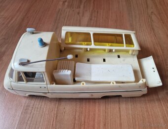 Plechové traktory na klíček KDN s valníky,sanita 1203 KDN - 6