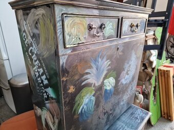 Komoda Stůl Malovaný 40x60 výška 134/48x55 výška 74 cm - 6